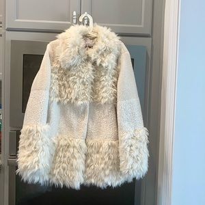 Kensie Fur Coat In Great Clean Condition